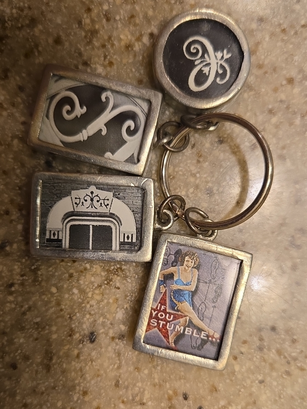 Glass Framed Charms